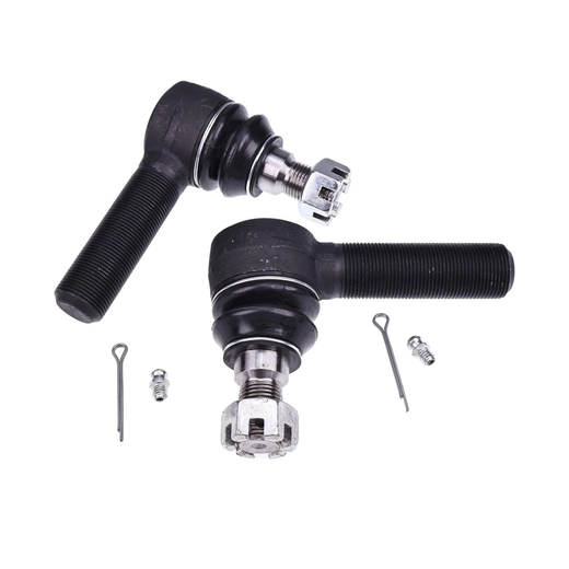 Left Right Hand Side Tie Rod End D88491 D88492 for CASE Loader 480C 480D 480F 480FLL 480LL 580C 580D 580E 580F 580SE - KUDUPARTS