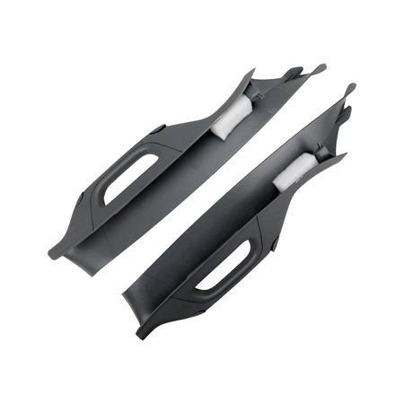 Left Right Interior Trim A Pillar Handle BC3Z-2503599-AC BC3Z-2503598-AC for Ford Truck F-250 F-350 F-450 F-550 - KUDUPARTS