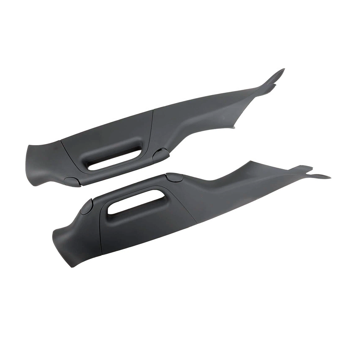 Left Right Interior Trim A Pillar Handle BC3Z-2503599-AC BC3Z-2503598-AC for Ford Truck F-250 F-350 F-450 F-550 - KUDUPARTS