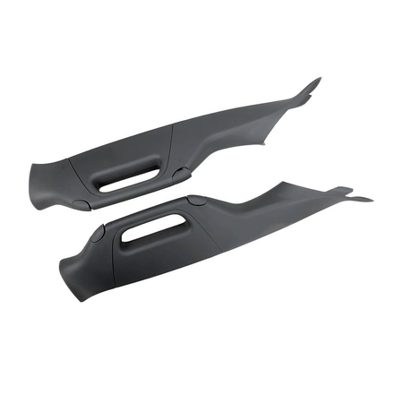 Left Right Interior Trim A Pillar Handle BC3Z-2503599-AC BC3Z-2503598-AC for Ford Truck F-250 F-350 F-450 F-550 - KUDUPARTS