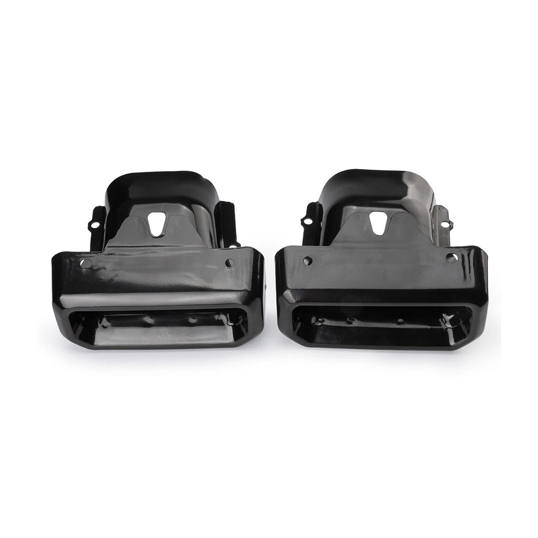 Left & Right Bezels 2253506 84434641 84434642 for Chevrolet Silverado 1500 GMC Sierra 1500 2019+ - KUDUPARTS