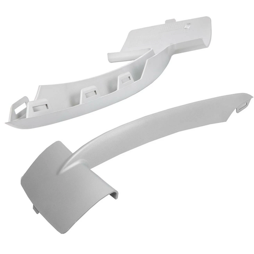 Left & Right Bumper Grille Trim Molding 51117303113 51117303114 for BMW 2014-2018 X5 - KUDUPARTS