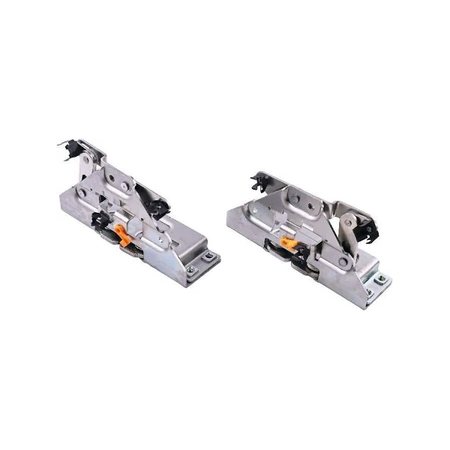 Left & Right Door Lock Latch Kit 55074949 55074948 for Jeep 1994-1995 Wrangler - KUDUPARTS