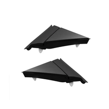 Left & Right Door Mirror Flag Cover Molding 1SD00KX7AA 1SJ85KX7AA for Fiat 500 1.4L L4 2012-2019 - KUDUPARTS