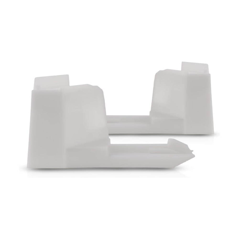 Left & Right Driver Front Bumper Bracket Set 6400A851 6400A852 for Mitsubishi Vehicle Lancer - KUDUPARTS