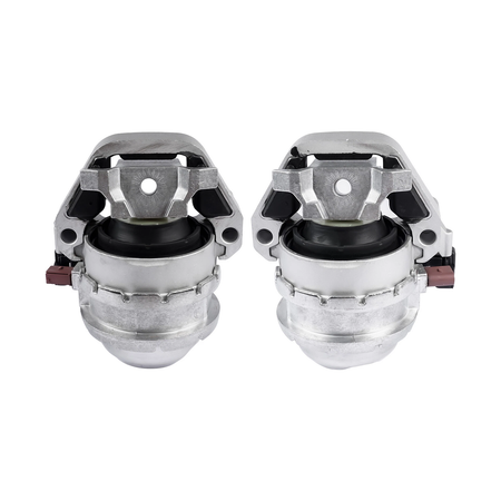Left & Right Engine Mount 4H0199255T 4H0199256T for Audi RS7 S6 S7 4.0L 2013-2018 - KUDUPARTS