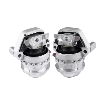 Left & Right Engine Mount 4H0199255T 4H0199256T for Audi RS7 S6 S7 4.0L 2013-2018 - KUDUPARTS