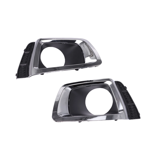 Left & Right Fog Light Bezel 57731SG090 57731SG080 for Subaru Forester 2.0L H4 2014-2018 - KUDUPARTS