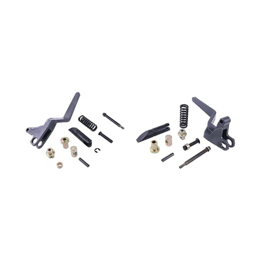 Left & Right Hand Quick Tach Handle Kit 86633196 86633195 for New Holland Loader L160 L170 L180 L185 L190 L565 L865 LS160 LS170 LS180 LS180B LS185B LS190 LS190B LX565 LX665 LX865 LX885 LX985 - KUDUPARTS