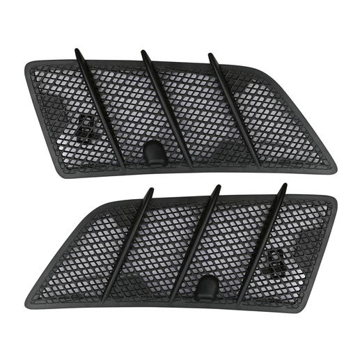 Left & Right Hood Air Vent Grille Cover 1648804405 1648804305 for Mercedes-Benz GL320 GL450 GL550 ML320 ML350 ML550 - KUDUPARTS