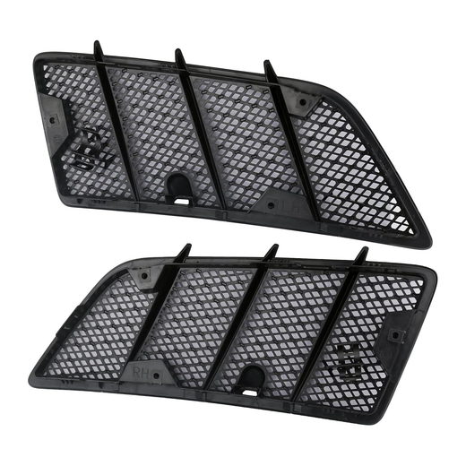 Left & Right Hood Air Vent Grille Cover 1648804405 1648804305 for Mercedes-Benz GL320 GL450 GL550 ML320 ML350 ML550 - KUDUPARTS