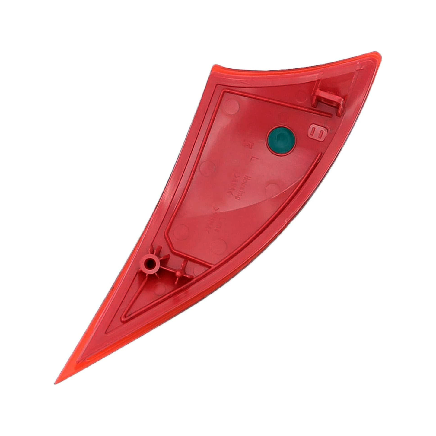 Left & Right Red Rear Bumper Reflector Lenses 81910-53051 81920-53051 for Lexus IS200t IS250 IS350 IS300 2014-2021