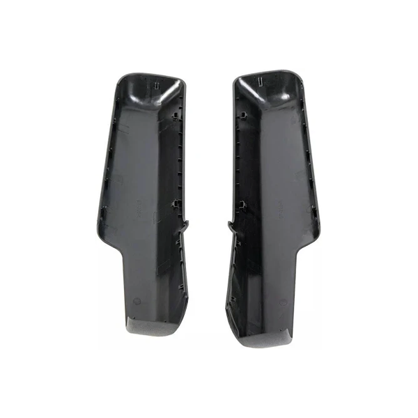 Left & Right Trailer Tow Mirror Cover Cap 68263393AA 68263392AA for Dodge Ram 1500 2500 3500 - KUDUPARTS