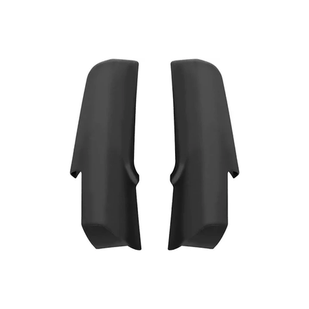 Left & Right Trailer Tow Mirror Cover Cap 68263393AA 68263392AA for Dodge Ram 1500 2500 3500 - KUDUPARTS
