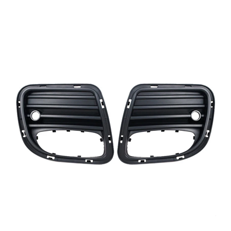 Light & Right Rear Bumper Fog Light Frame 51120413257 51120413258 for BMW MINI R56 R57 R58 R59 JCW 2005-2015 - KUDUPARTS