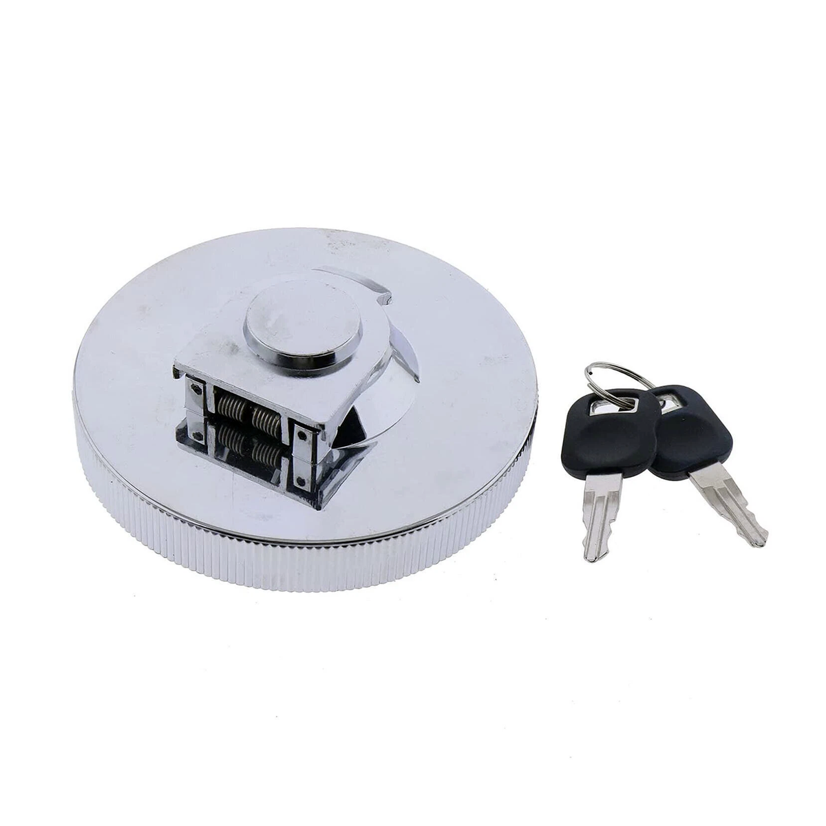 Locking Fuel Cap 086-1781 With Keys for Caterpillar CAT Engine 3046 3054 3064 3066 Excavator 305.5 306 307 308C 311C 312 313B 314C 315 317 318B 319C - KUDUPARTS