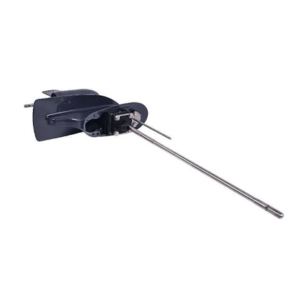 Long Lower Unit Assembly 63V-45300-13-4D for Yamaha Outboard 9.9HP 15HP - KUDUPARTS