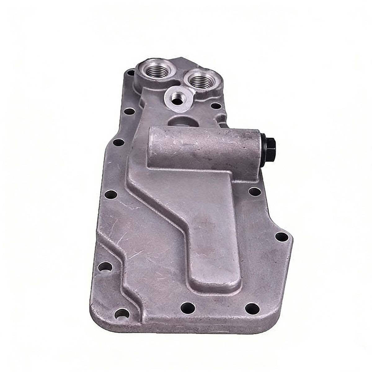 Lubricating Oil Filter Head 3918287 for Cummins Engine 4B3.9 B4.5 ISB N14 - KUDUPARTS
