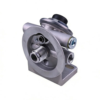 M16X1.5MM 1-14" Spin On Mount Hand Priming Pump Diesel Fuel Filter Mounting Base Z140-HLCZB005