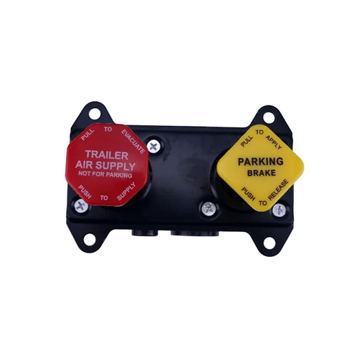 MV-3 Dash Air Brake Control Valve 800519 065186 107433 for Freightliner Kenworth Peterbilt Truck Trailer - KUDUPARTS