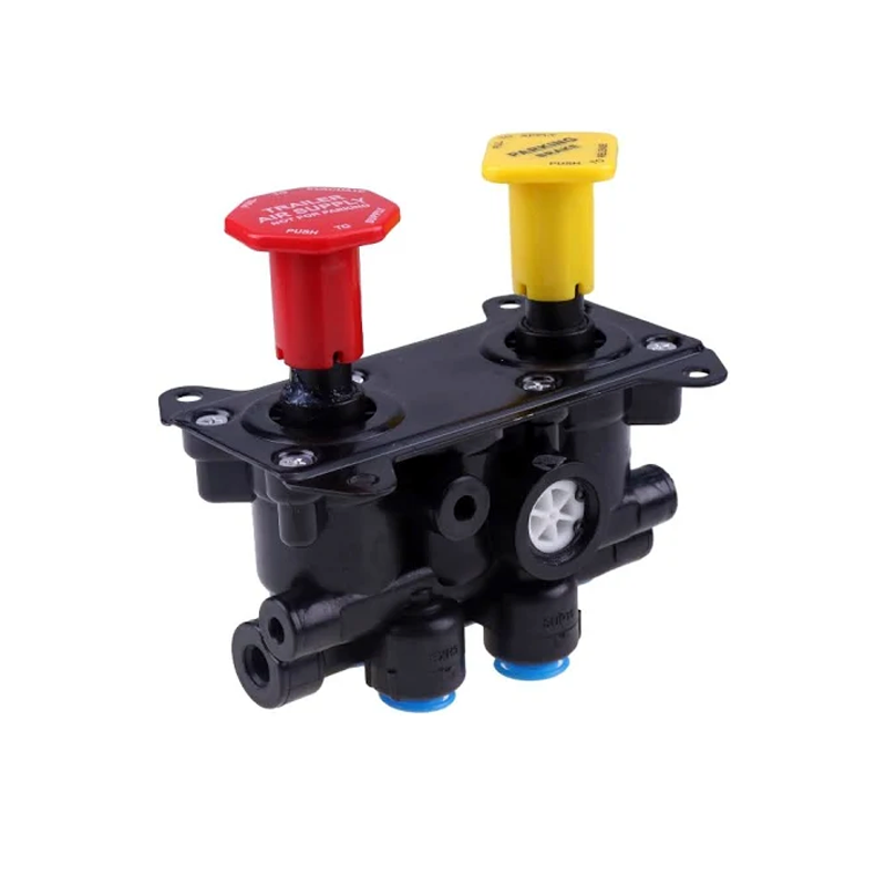MV-3 Dash Air Brake Control Valve 800519 065186 107433 for Freightliner Kenworth Peterbilt Truck Trailer - KUDUPARTS