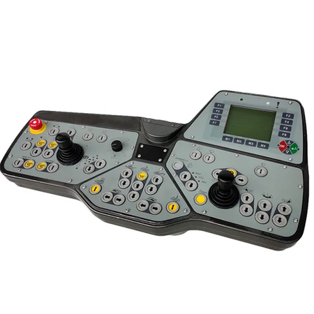 Main Control Desk 2034615 for Vogele Asphalt Paver Super 1800-2 1900-2 2100-2 - KUDUPARTS