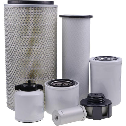 Kit de filtro de mantenimiento para minicargadoras Bobcat A220, A300 y cargadoras de cadenas T250 y T300