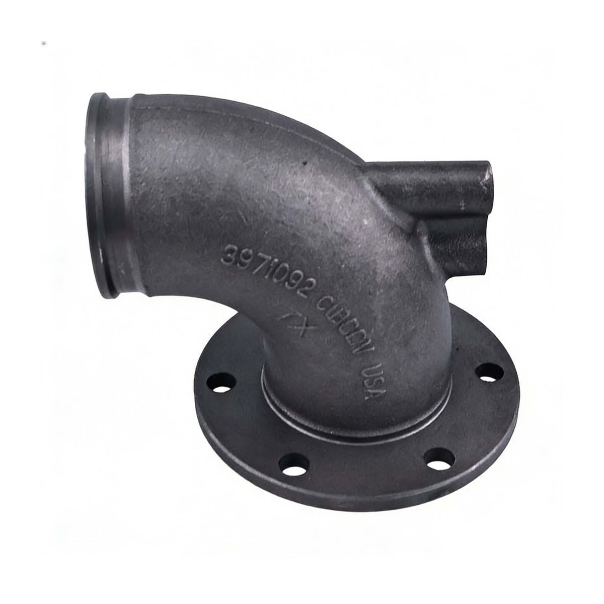 Male Adapter Elbow Exhaust Outlet Connection 3971093 for Cummins Engine 4BT 6BT 4B3.9 6B5.9 B5.9 QSB5.9 - KUDUPARTS