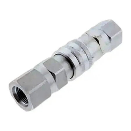 Male & Female Flat Face Coupler Kit 426-4052 426-4051 for Caterpillar CAT 247B 247B3 216 216B 216B3 226B 226B3 236 242B - KUDUPARTS