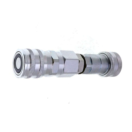 Male & Female Flat Face Coupler Kit 426-4052 426-4051 for Caterpillar CAT 247B 247B3 216 216B 216B3 226B 226B3 236 242B - KUDUPARTS