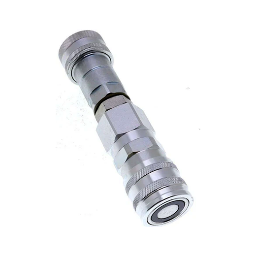 Male & Female Flat Face Coupler Kit 426-4052 426-4051 for Caterpillar CAT 247B 247B3 216 216B 216B3 226B 226B3 236 242B - KUDUPARTS