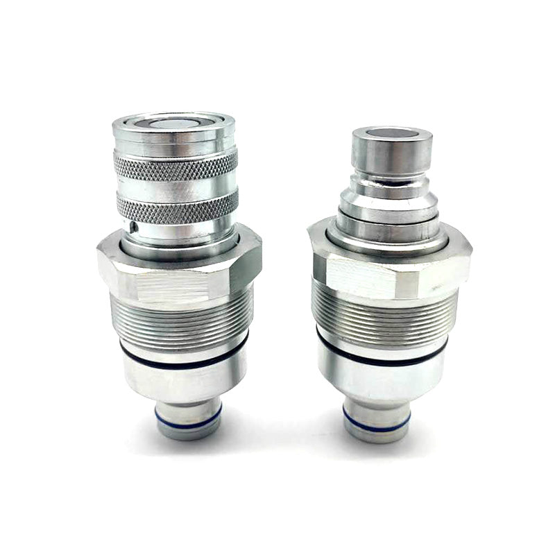 Male & Female Flat Face Coupler Kit 7246799 7246802 for Bobcat S740 S130 S150 S160 S175 S185 S205 S250