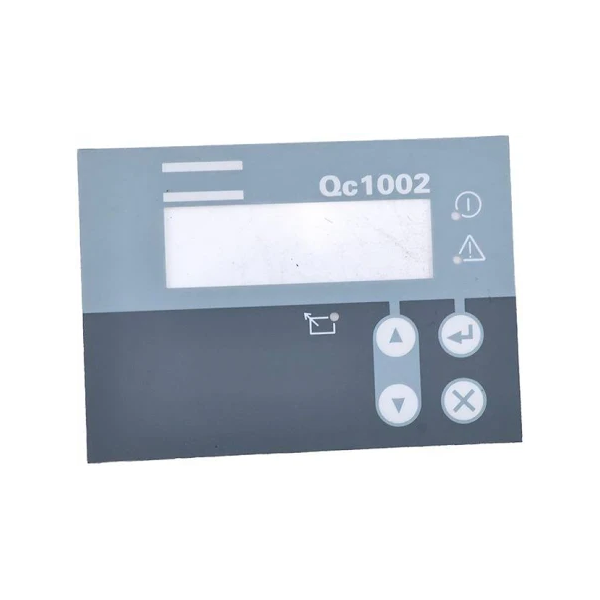 Clavier à membrane du contrôleur QC1002 1604938201 pour compresseur d'air Atlas Copco