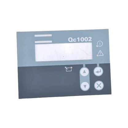 Clavier à membrane du contrôleur QC1002 1604938201 pour compresseur d'air Atlas Copco