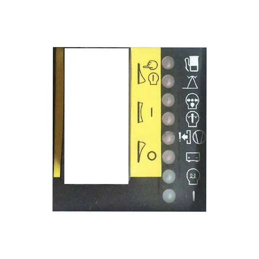 Membrane Keypad of Controller 1089-9355-97 for Atlas Copco Air Compressor - KUDUPARTS