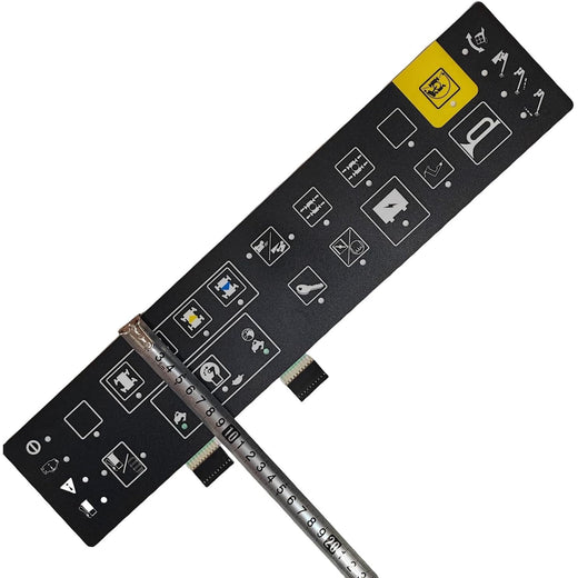 Platform Membrane Switch Decal 50810GT 50810 for Genie Boom Lift S-100 S-105 S-125 S-3200 S-3800 - KUDUPARTS