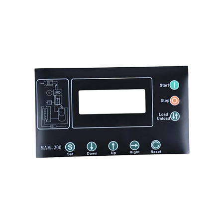 Membrane Keypad of Controller MAM-200 for Air Compressor - KUDUPARTS