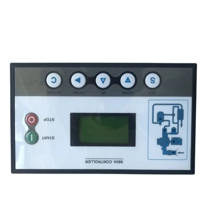Membrane Keypad of Controller MAM-980A for Screw Air Compressor - KUDUPARTS