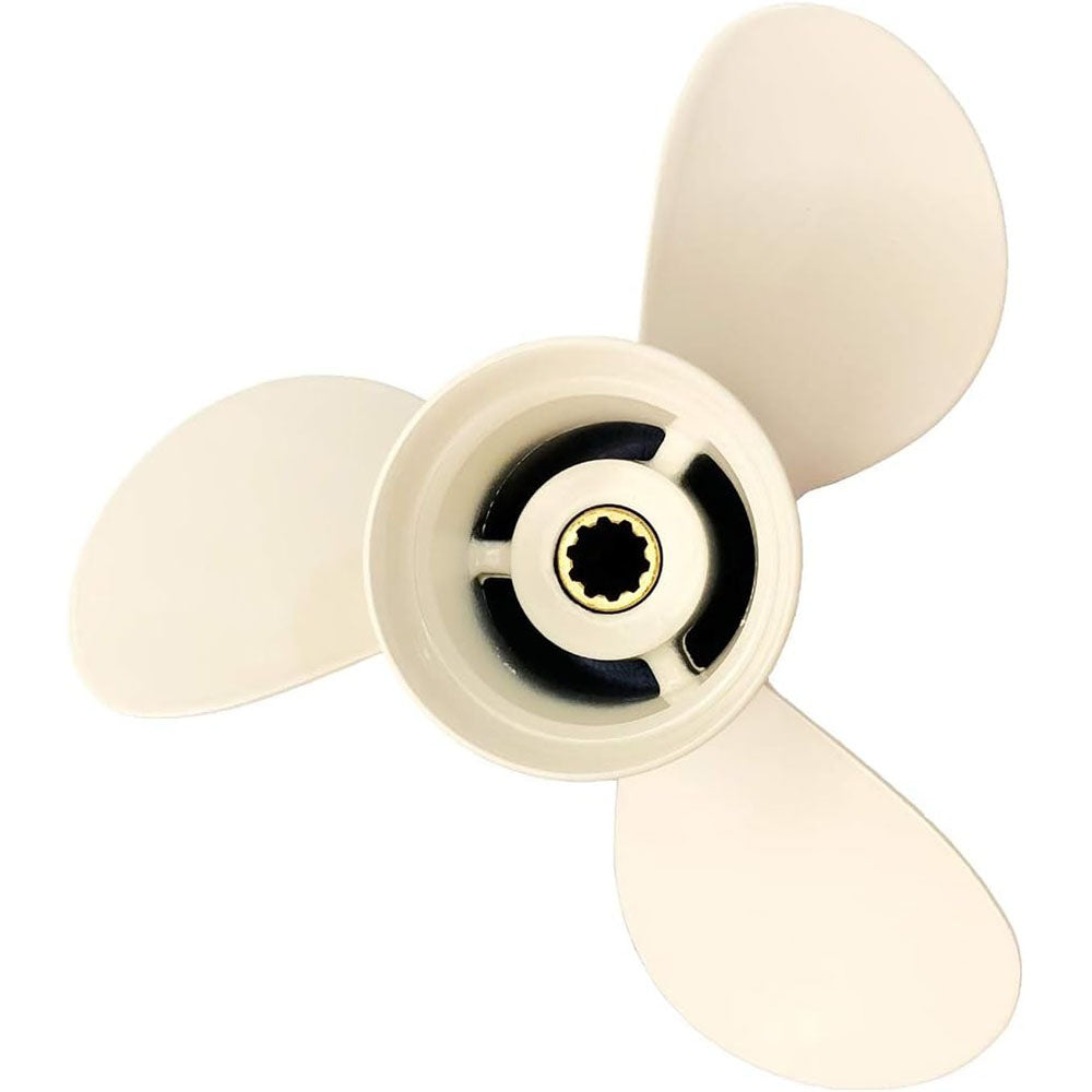 Motor Boat Propeller 664-45947-01-00 664-45947-01-EL for Yamaha Outboard 20 25 30 HP - KUDUPARTS