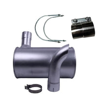 Muffler 6738-11-5510 with Clamp and 2Pcs U-Bolt for Komatsu Engine 6D102 Excavator PC200-7 PC220-7 PC210-7 PC240-7 PC228-3 PC230-7 PW180-7