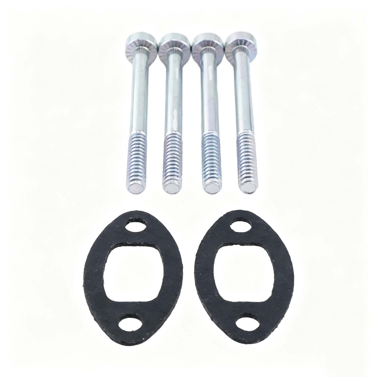 Muffler Bolt and Gasket 4140-149-0602 for Stihl Engine MM 55 Trimmer FS55 Blower BG56 BR600 - KUDUPARTS