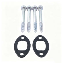 Muffler Bolt and Gasket 4140-149-0602 for Stihl Engine MM 55 Trimmer FS55 Blower BG56 BR600 - KUDUPARTS