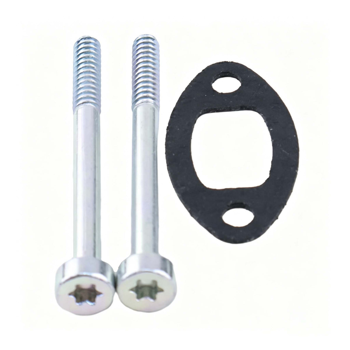 Muffler Bolt and Gasket 4140-149-0602 for Stihl Engine MM 55 Trimmer FS55 Blower BG56 BR600 - KUDUPARTS