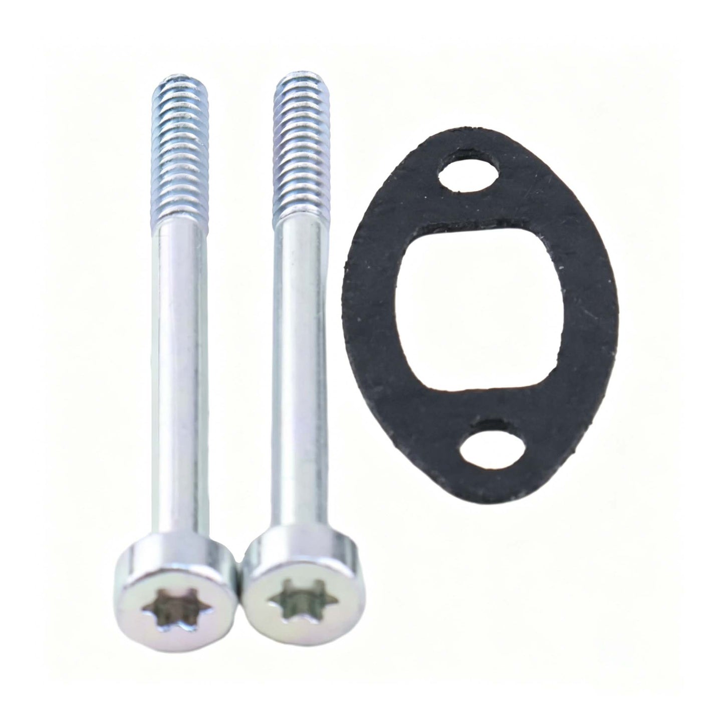 Muffler Bolt and Gasket 4140-149-0602 for Stihl Engine MM 55 Trimmer FS55 Blower BG56 BR600
