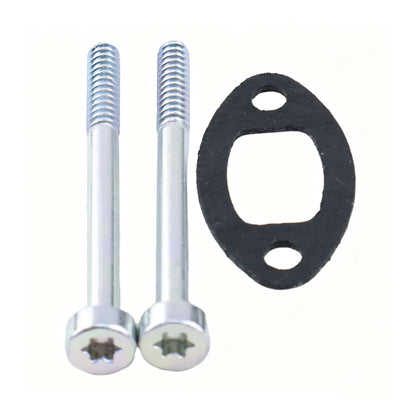 Muffler Bolt and Gasket 4140-149-0602 for Stihl Engine MM 55 Trimmer FS55 Blower BG56 BR600
