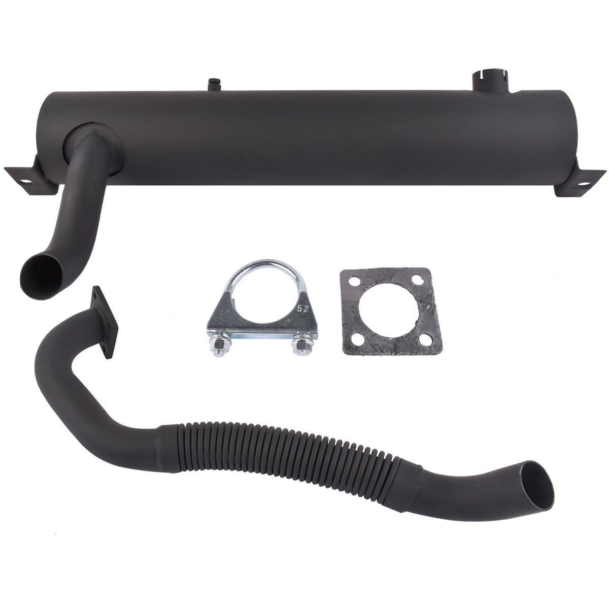 Muffler Kit 7350310 for Bobcat 751 753 763 773 7753 S130 S150 S160 S175 S185 T140 Loader - KUDUPARTS