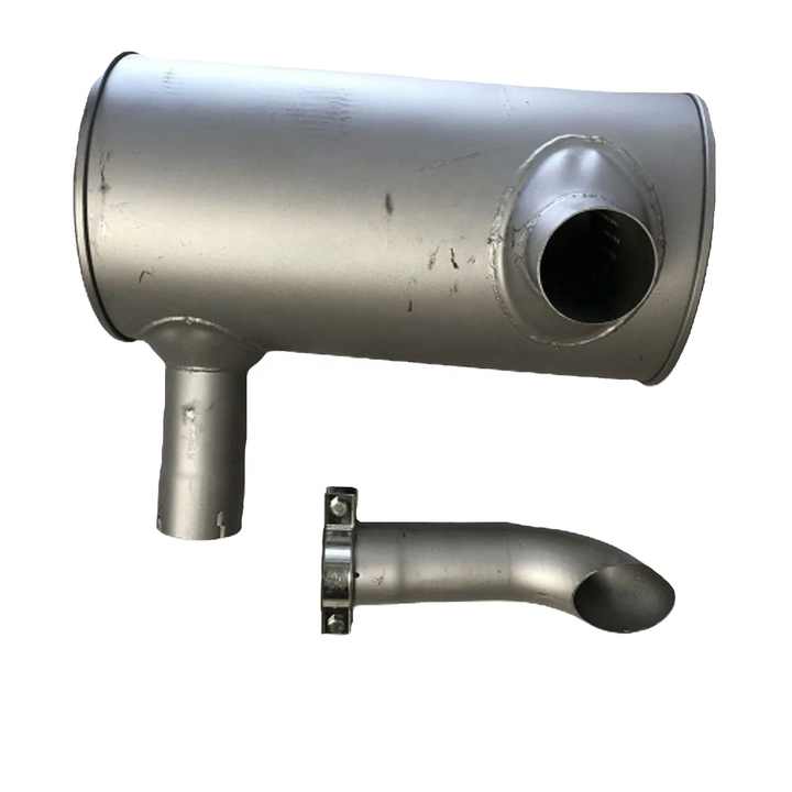 Muffler Silencer 203-00068B for Doosan Daewoo Engine DB58T Excavator SOLAR 180W-V 185W-V 225LC-7A 225LC-V 225NLC-V 230LC-V DH225-7 DH220-7 DH225LC-7 - KUDUPARTS