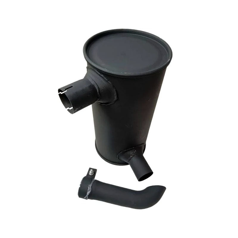 Muffler Silencer 6205-11-5220 for Komatsu Engine 4D95 4D95L-1 Excavator PC60-7 PC70-7 PC100-5 PC120-5 PC130-5 - KUDUPARTS