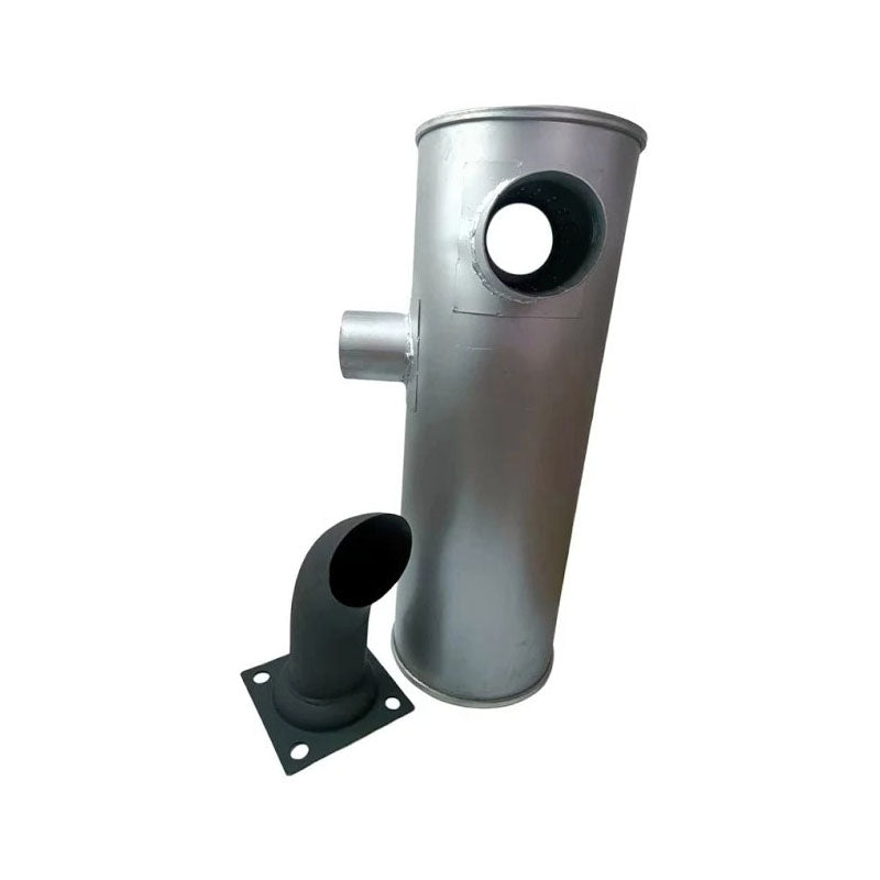 Muffler Silencer 6745-11-6120 for Komatsu Engine SAA6D114E-3D Excavator PC350NLC-8 PC350HD-8 PC350LC-8 PC300LC-8 PC300HD-8 - KUDUPARTS