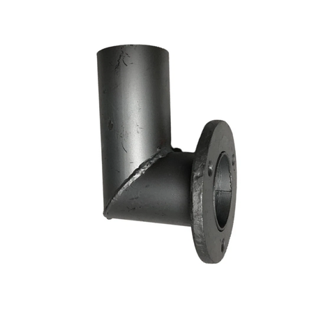 Muffler Tube Exhaust Pipe 2427P3410 for Isuzu Engine 4JB1 Kobelco Excavator SK100 - KUDUPARTS